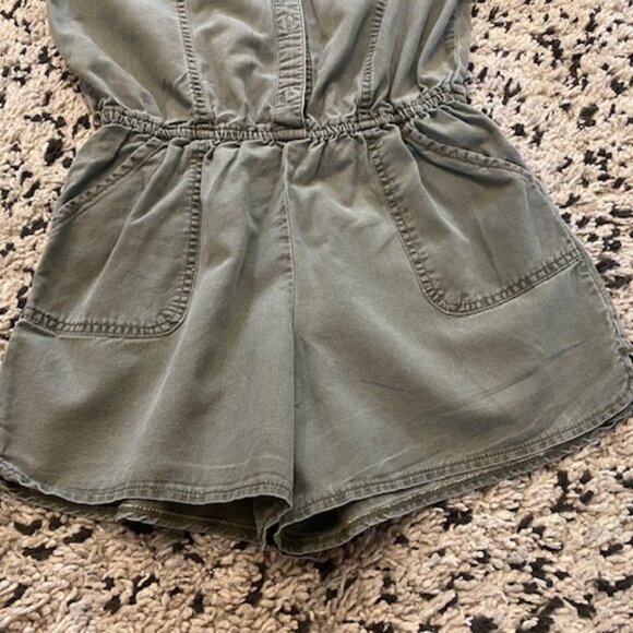 Abercrombie kids shorts Romper Sage green Age 13-14 - Picture 5 of 8